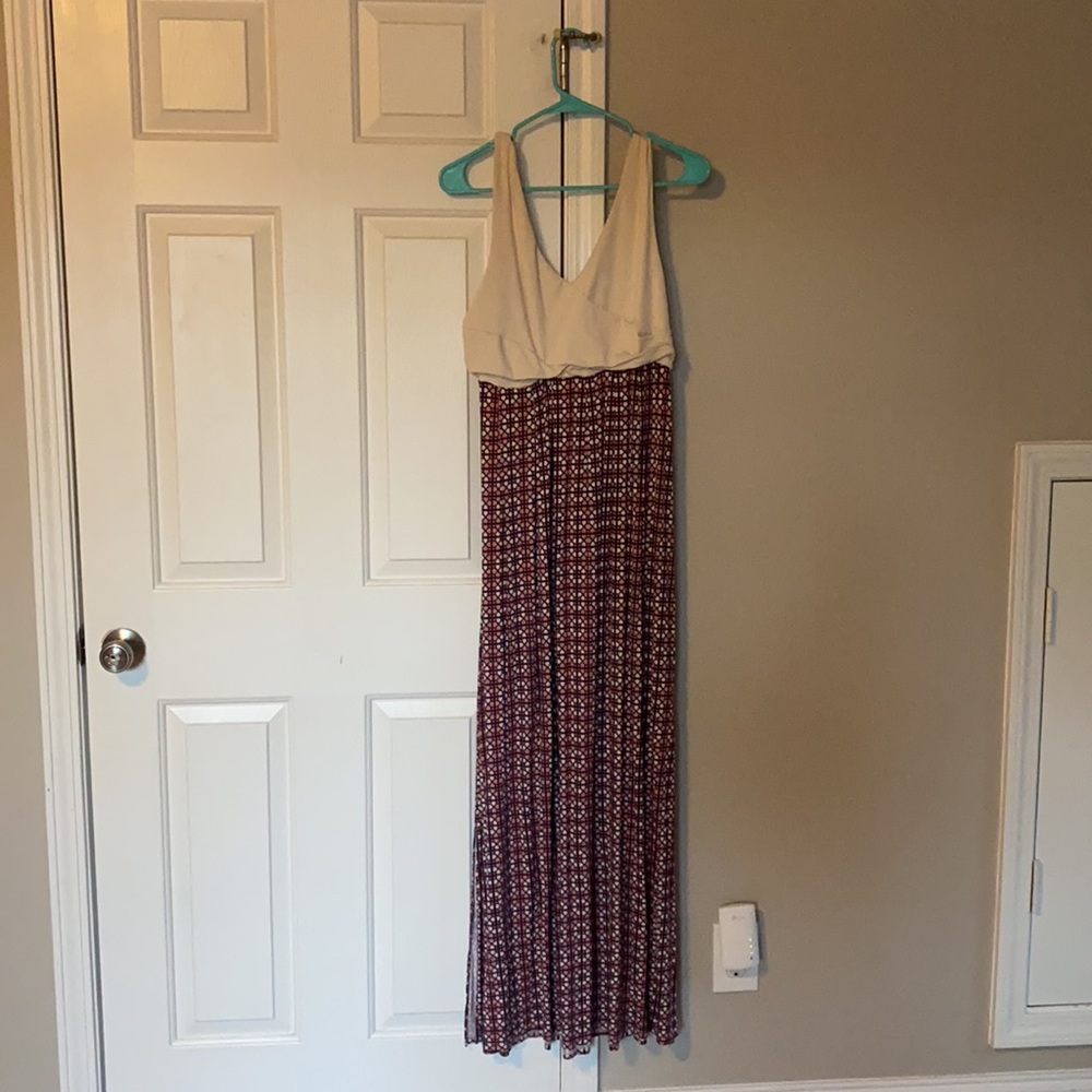Long maxi dress from Anthropologie. - Picture 5 of 5